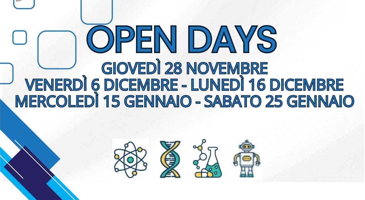 Open Days Liceo Scientifico Statale Enrico Fermi Patern